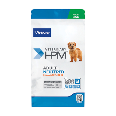 Virbac Veterinary HPM Dog Adult Neutered Small & Toy - 7 kg - hondenbrokken