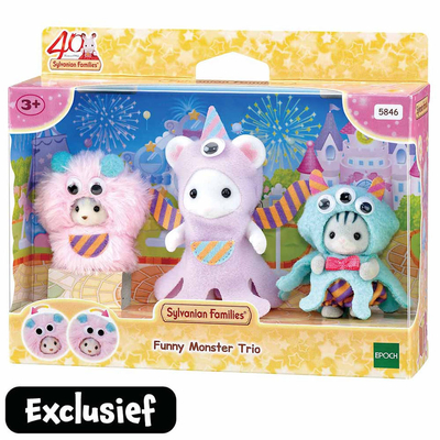 Sylvanian Families grappig monster trio 5846
