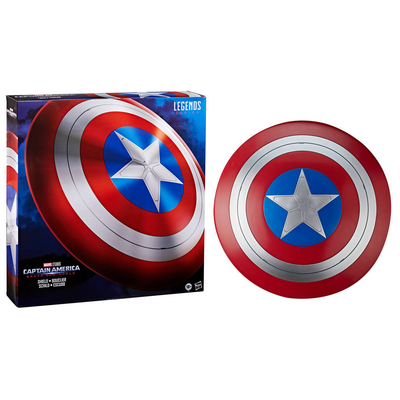 Hasbro Marvel Legends Captain America Brave New World Premium Schild - Rollenspel - Verkleedaccessoire - Roleplay