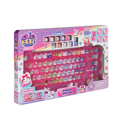 Clickeez Keyboard Mega Pack - Fidget - Toetsenbord - Verzamel ze allemaal - Goliath - Anti Stress - Speelgoed - Toetsenbord Fidget