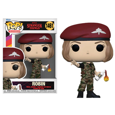 Stranger Things Season 4 - Robin vinyl figuur nr. 1461 Funko Pop! meerkleurig