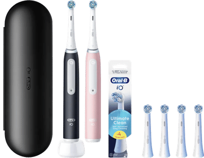 Oral-B iO 3 Duo Pack Zwart en Roze Value Pack