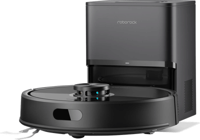 Roborock Robot VC Q7 TF+ Zwart, Dubbel anti-klit systeem, 3 waterdoorstroomstanden, zelfledigend dockingstation