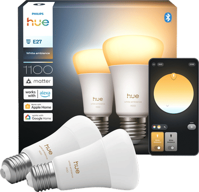 Philips Hue A67 White Ambiance E27 1100lm 2-pack