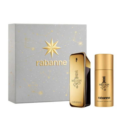 Rabanne 1 Million geschenkset - eau de toilette 100 ml + deodorant spray 150 ml
