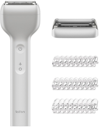 Laifen T1 Pro Scheerapparaat & Baardtrimmer – 120 min accu – Nat & droog scheren - Compact & IPX7 Waterdicht - Travel mode - Zilver