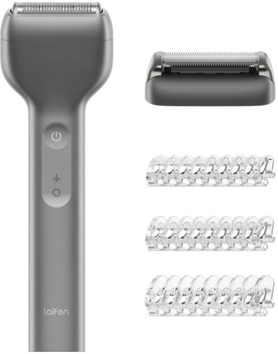 Laifen T1 Pro Scheerapparaat & Baardtrimmer – 120 min accu – Nat & droog scheren - Compact & IPX7 Waterdicht - Travel mode - Dark Grey