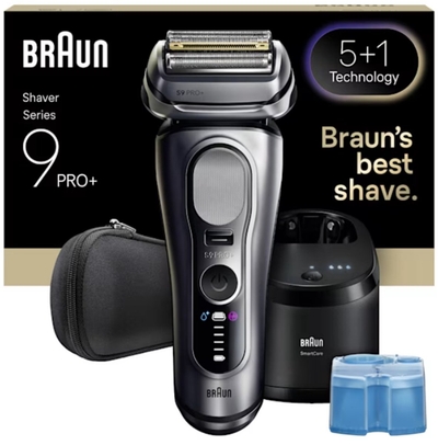 Braun Series 9 PRO+ Elektrisch Scheerapparaat - Pro SensoAdapt - SmartCare Center - 9667CC, Zilver