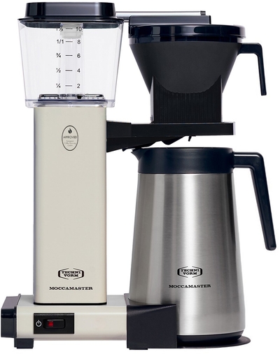 Moccamaster KBGT - Koffiezetapparaat - Off-White - Thermos - 5 jaar garantie