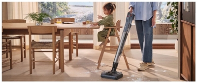 Electrolux EW82U2DB 3-in-1 steelstofzuiger Batterij/Accu Droog Cyclonisch Zakloos 0,65 l 85 W Blauw 4,3 Ah