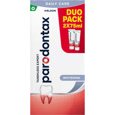 Parodontax Whitening Daily Care Tandpasta Duo Pack 2 x 75 ML