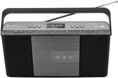 Soundmaster RCD1870SW - Draagbare radio - DAB+ - FM - CD/MP3 - USB, dubbel alarm, bass treble regeling