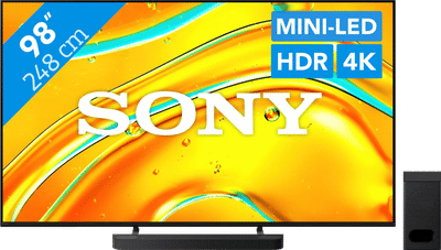 Sony Bravia 5 98" XR Mini-led (2025) + Sony Bravia Theatre Bar 6 Zwart