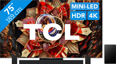 TCL 75" QD Mini-led C9K 4K (2025) + TCL Q85H PRO