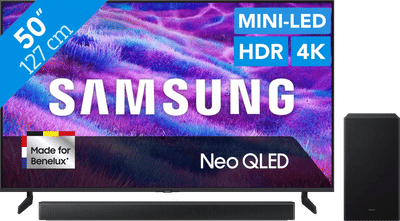 Samsung 50" Neo QLED QN82F 4K (2025) + Samsung HW-B66CF (2025)