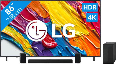 LG 86" QNED82 4K (2025) + LG DS60TR