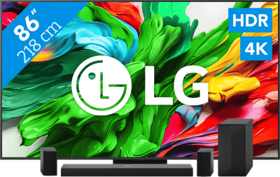LG 86" QNED86 EVO 4K (2025) + LG DS70TR