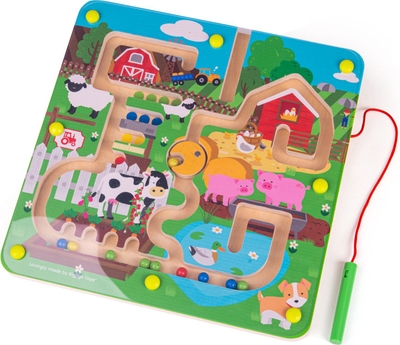 Bigjigs Boerderijdoolhof puzzel