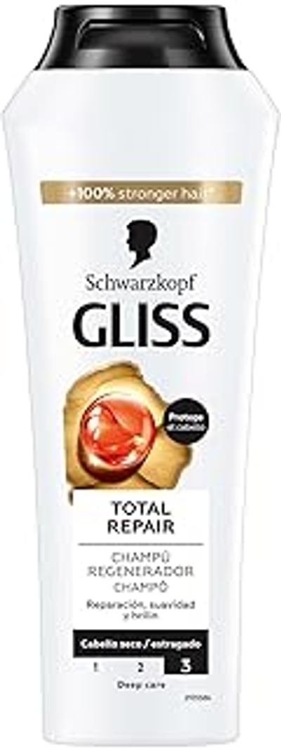 Gliss 8410825420013 Shampoo, 3 stuks 3 x 250 ml
