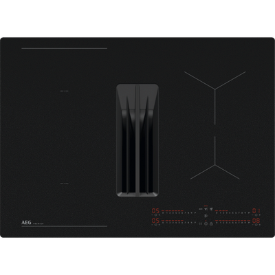 AEG Kookplaat met afzuiging - 6000 ComboHob met brugfunctie SaphirMatt®, 70 cm PE6000S70