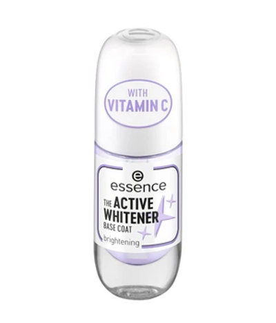 essence THE ACTIVE WHITENER Base Coat Brightening Nagellak basecoat 8 ml