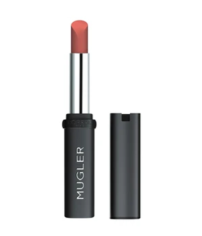 L'Oréal Paris x Mugler Power Matte Lipstick - Tot 16 uur langhoudend - Verrijkt met hyaluronzuur - Smudge-proof - Hydraterend - 02 Nude - exclusieve L'Oréal Paris x Mugler samenwerking