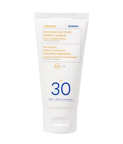 KORRES YOGHURT Sonnencreme für das Gesicht SPF30 Zonnecrème 50 ml
