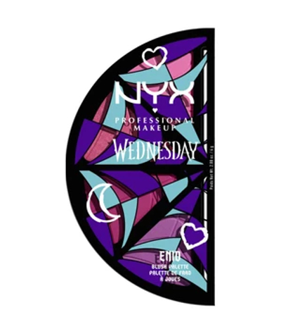 NYX Professional Makeup Wednesday Stained Glass Palette Blush Blush palette 1 st