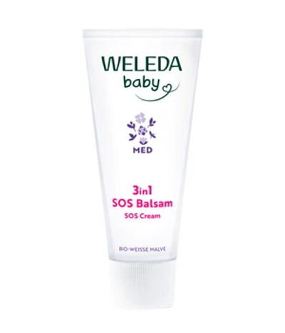 Weleda 3in1 Weiße Malve SOS Balsam Gezichtscrème 50 ml