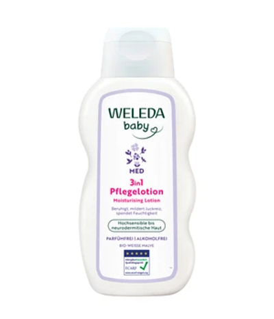 Weleda 3in1 Weiße Malve Pflegelotion Bodylotion 200 ml