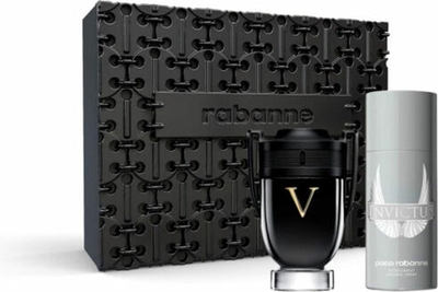 Paco Rabanne Invictus Victory Eau De Parfum Extrême Spray 100ml Set 2 + 150ml Deodorant Spray