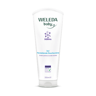 Weleda Baby Derma 3-in-1 Herstellende Douchegel - 200 ml