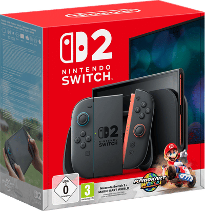 Nintendo Switch 2 - Mario Kart: World Bundel - Zwart