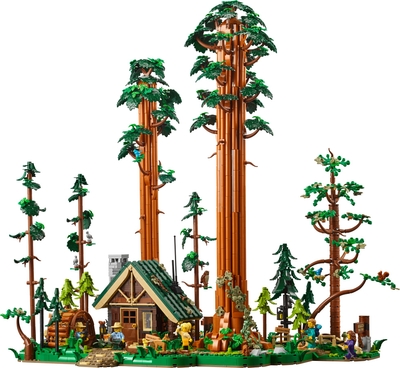 LEGO Reuzensequoia wandelroute