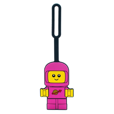 LEGO Ruimtebaby bagagelabel - roze