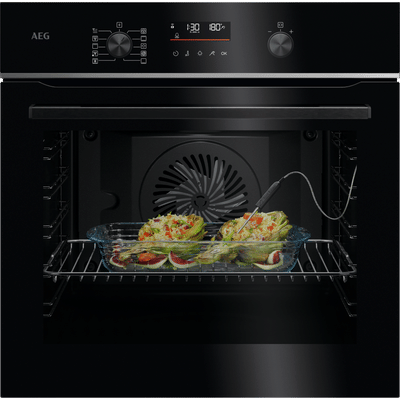 AEG 5000 SurroundCook met SteamBake - Heteluchtoven met stoomondersteuning met pyrolysereiniging V5PBA521AB