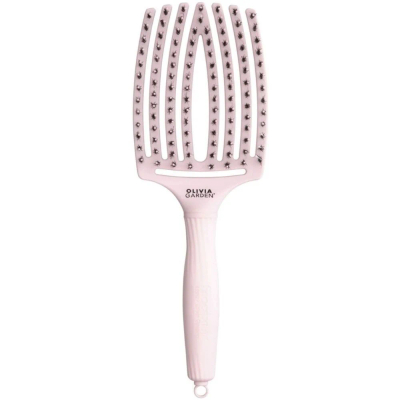 Olivia Garden Finger Brush Combo Medium Pastel Pink Haarborstel