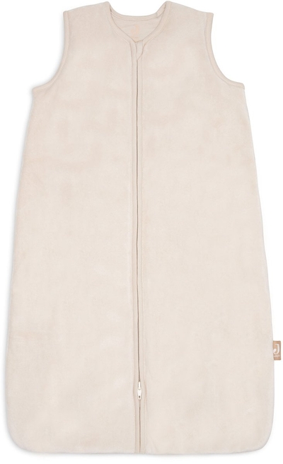 Jollein mouwloze baby slaapzak Velvet Oatmeal beige