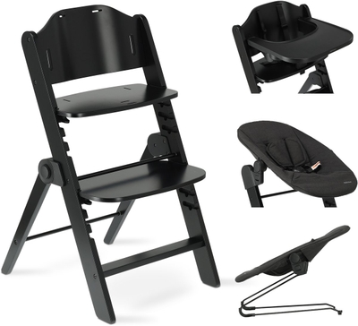 Deryan Odin Luxe Kinderstoel Met Bouncer - Donker Grijs