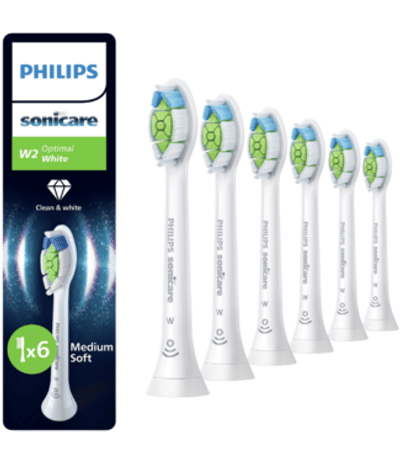 Philips Sonicare W2  opzetborstels - 6 stuks