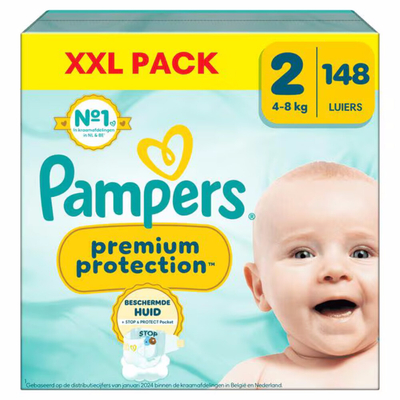 Pampers Premium Care  luiers maat 2 - 148 stuks
