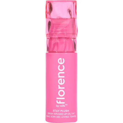 florence by mills Lips Stay Plush Serum Infused Lip Oil Tint Lipgloss Dames 8 ml