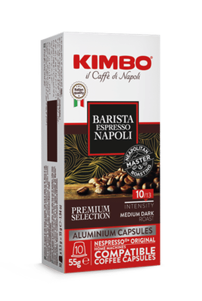 Kimbo Barista Espresso Napoli - 10 koffiecups