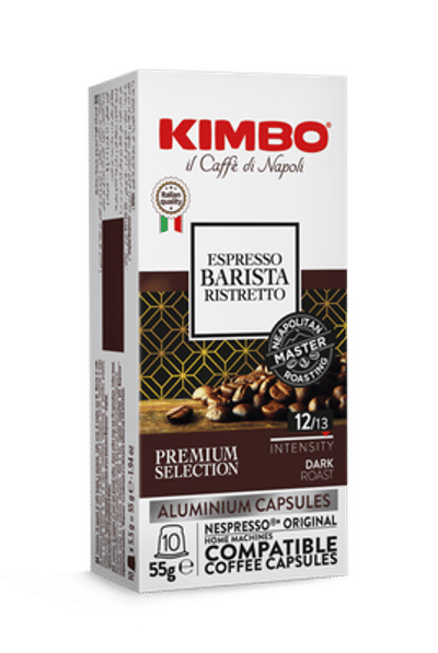 Kimbo Espresso Barista Ristretto - 10 koffiecups