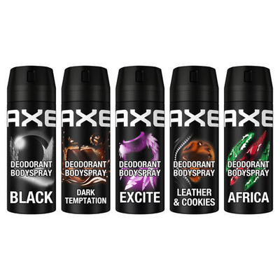 Axe Deodorant bodyspray mix set - 5 x 150 ml