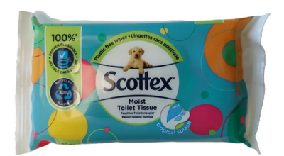 Scottex vochtig toiletpapier - 38 doekjes