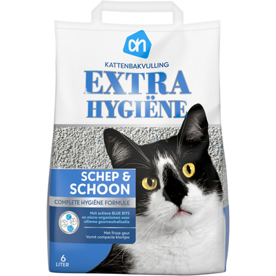 AH Kattenbakvulling extra hygiene Kattenbakvulling 6 l