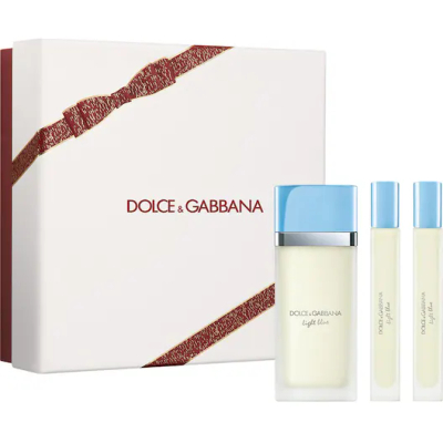 Dolce&Gabbana Light Blue Mini Trio geschenkset Geursets Dames