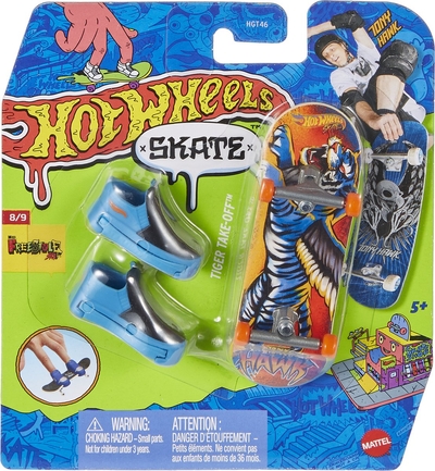 Hot Wheels Skate Tiger Take-Off - Vingerskateboard