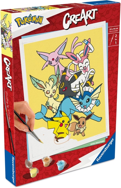 Ravensburger CreArt Schilderen op Nummer - Pokémon